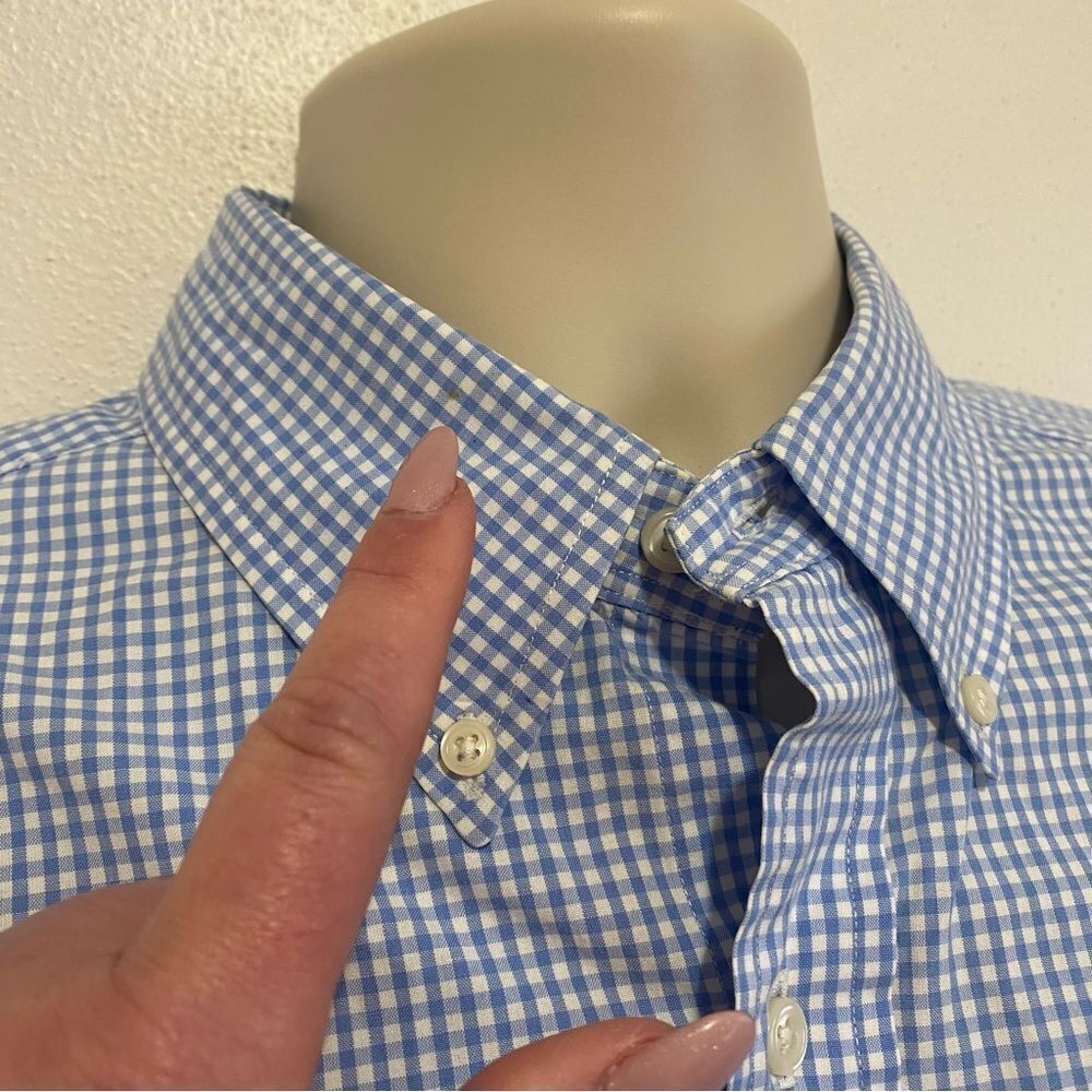 RALPH LAUREN Classic Fit Checkered Casual Button up Shirt - Picture 4 of 10